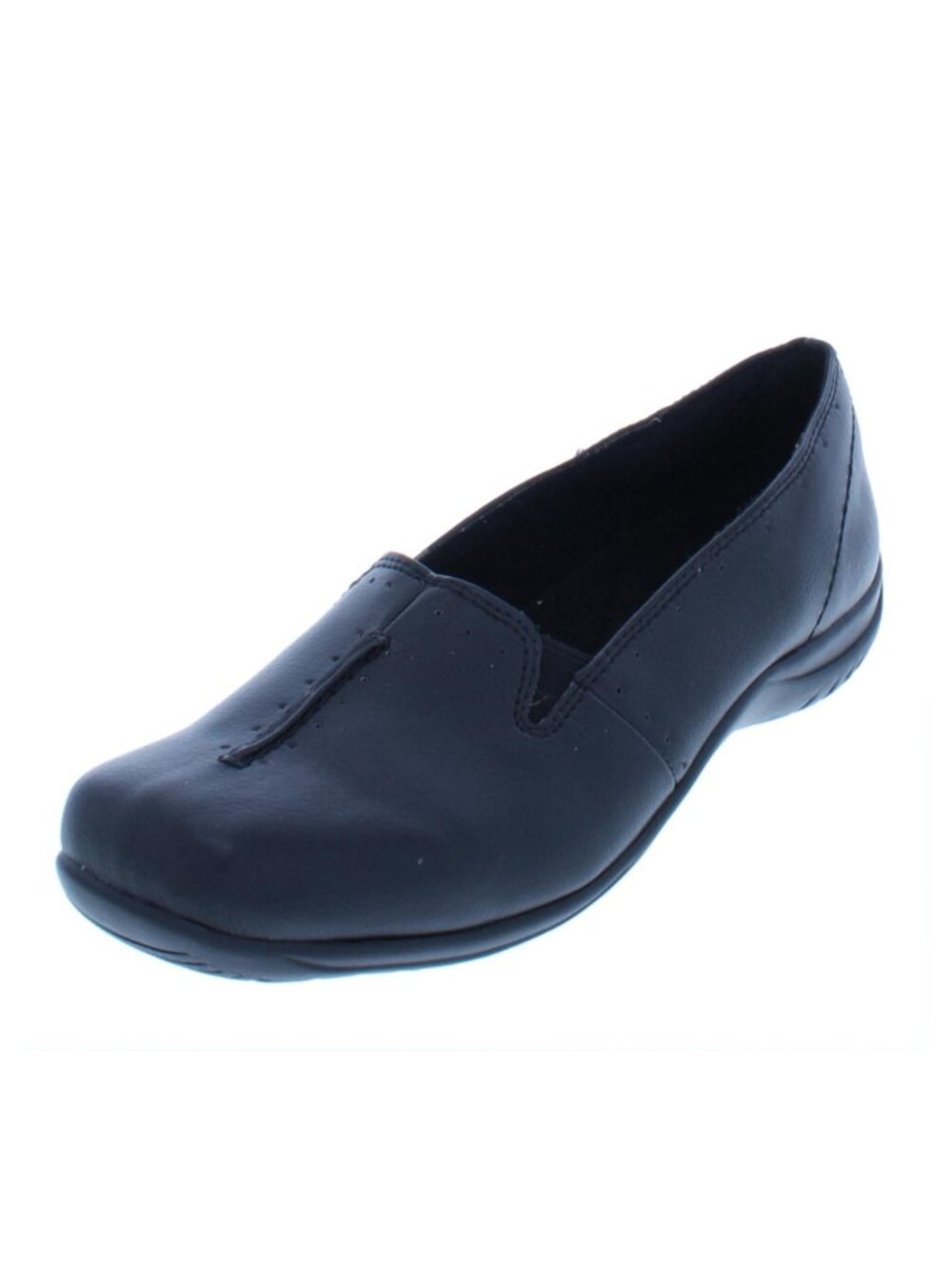 Easy Street Purpose Slip On Comfort Loafers Navy Blue Women's - Size 9.5WW